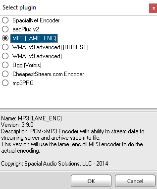 encoder sam brodcaster set up image